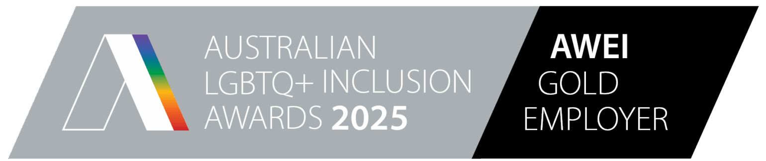 Australian LGBTQ+ Inclusion Awards Gold Employer 2025