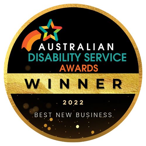 Winner of Best New Business - Australian Disability Service Awards 2022