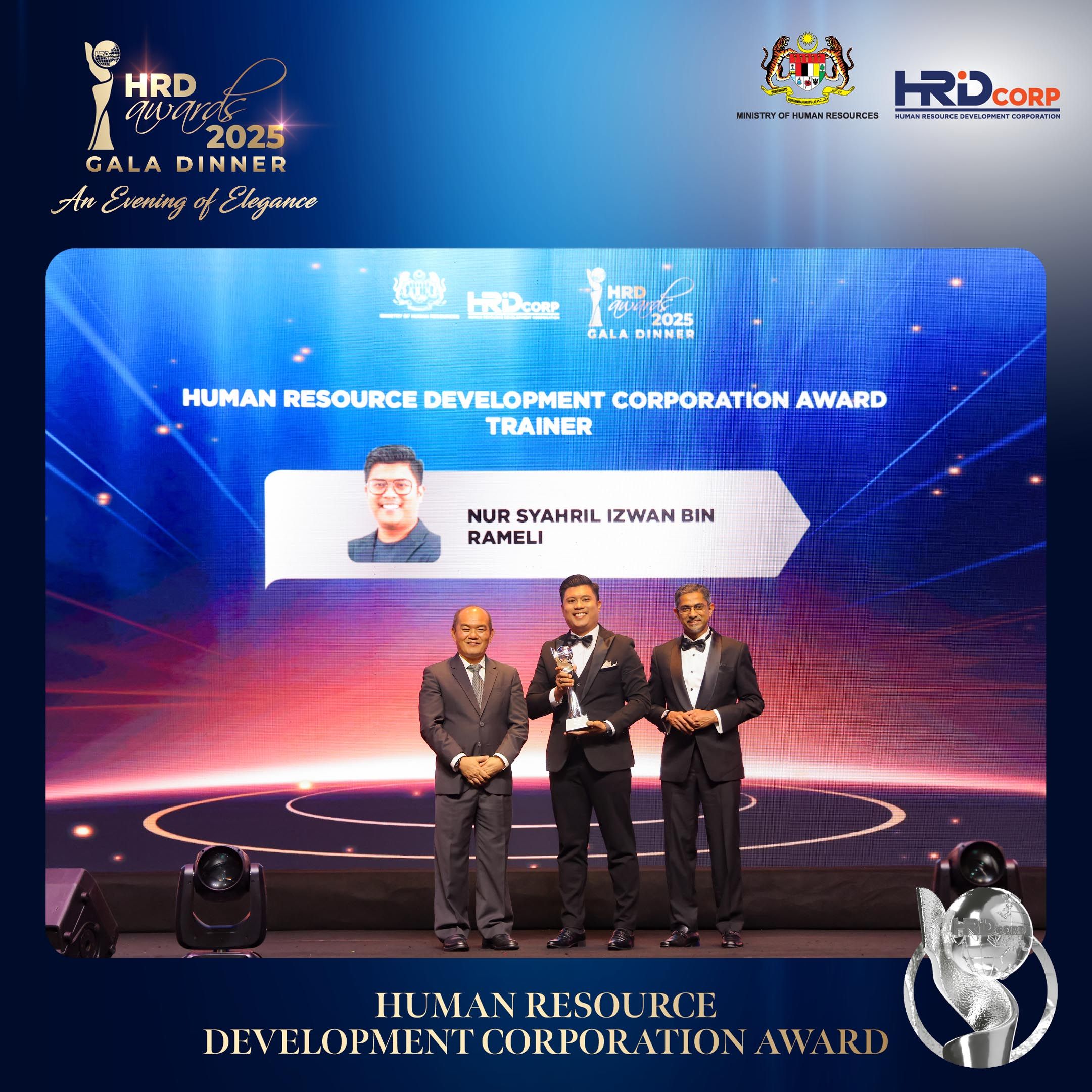Human Resource Development Corporation Award - Trainers (Nur Syahril Izwan) 2025