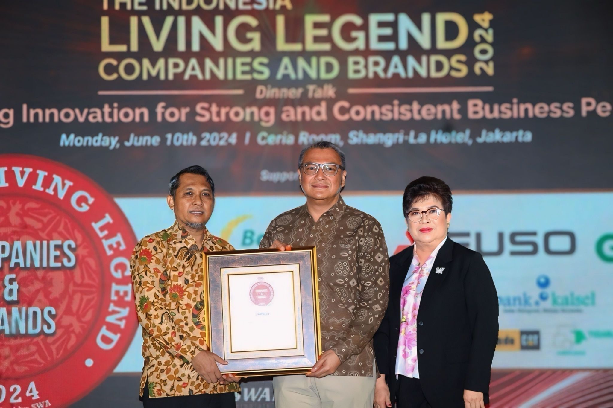 Indonesia Best Living Legend Companies Awards 2024