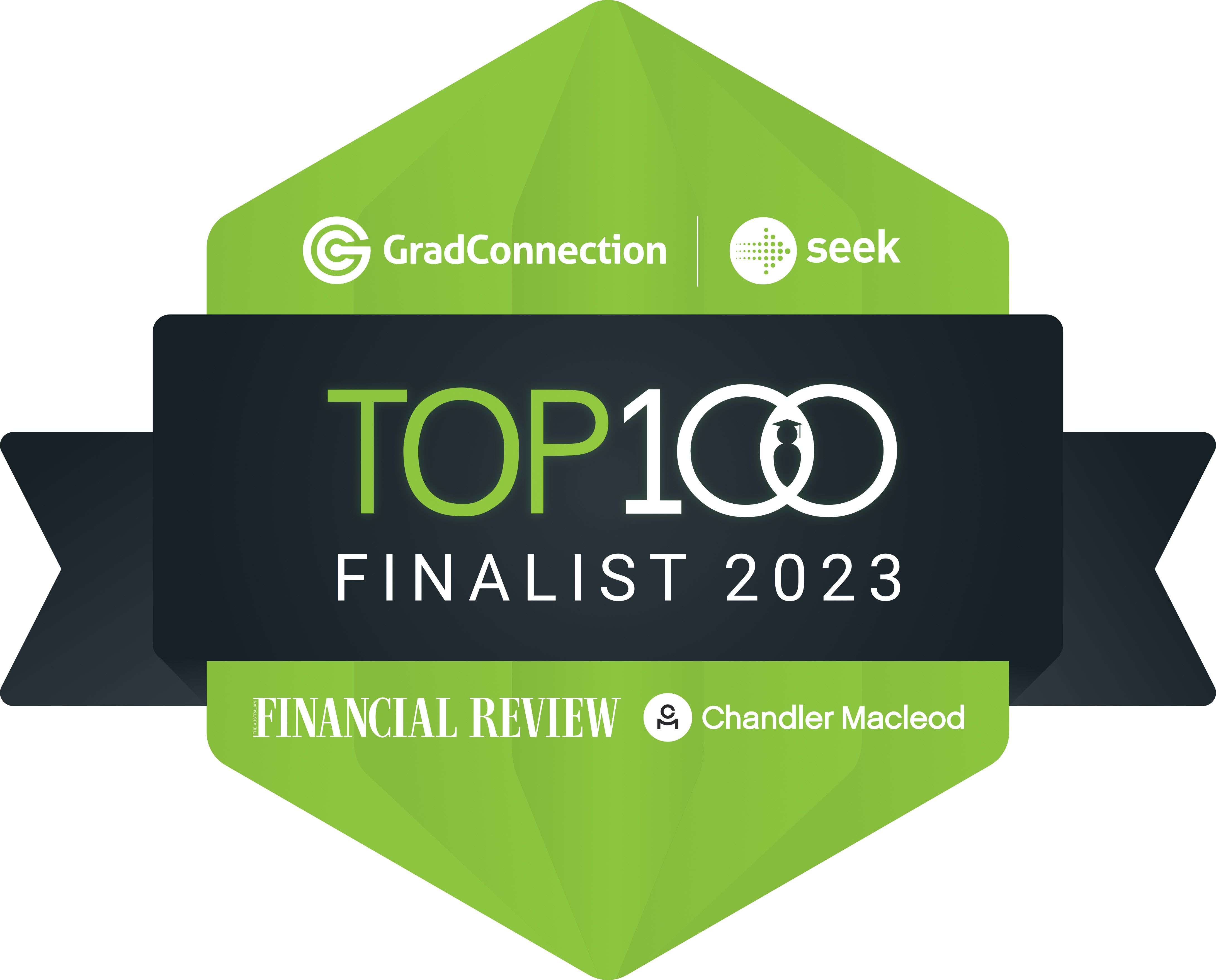 GradConnection/Australian Financial Review - Top100 Graduate Employer 2023