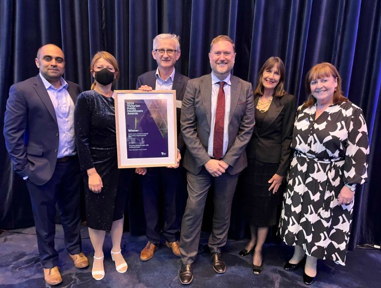 Award - Safer Care Victoria Award for Safety Improvement 2024