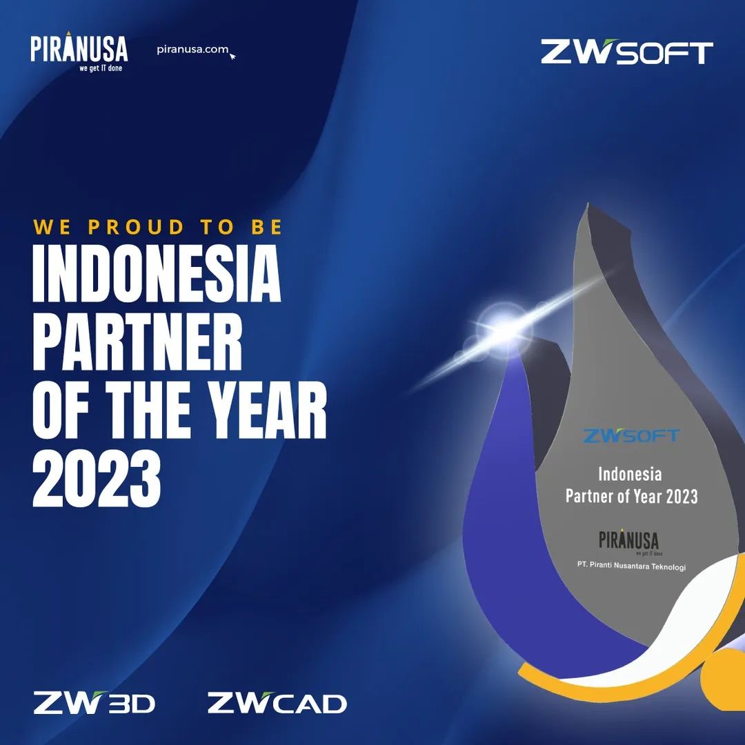 ZWSOFT INDONESIA PARTNER OF THE YEAR 2023