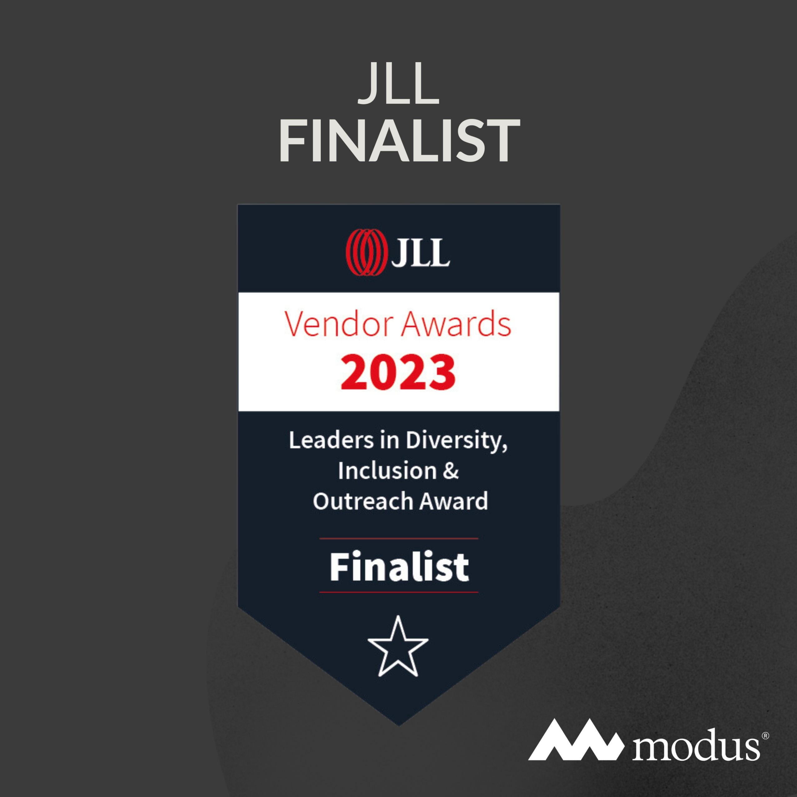 JLL Finalist - Leaders in Diversity, Inclusion & Outreach Award 2023