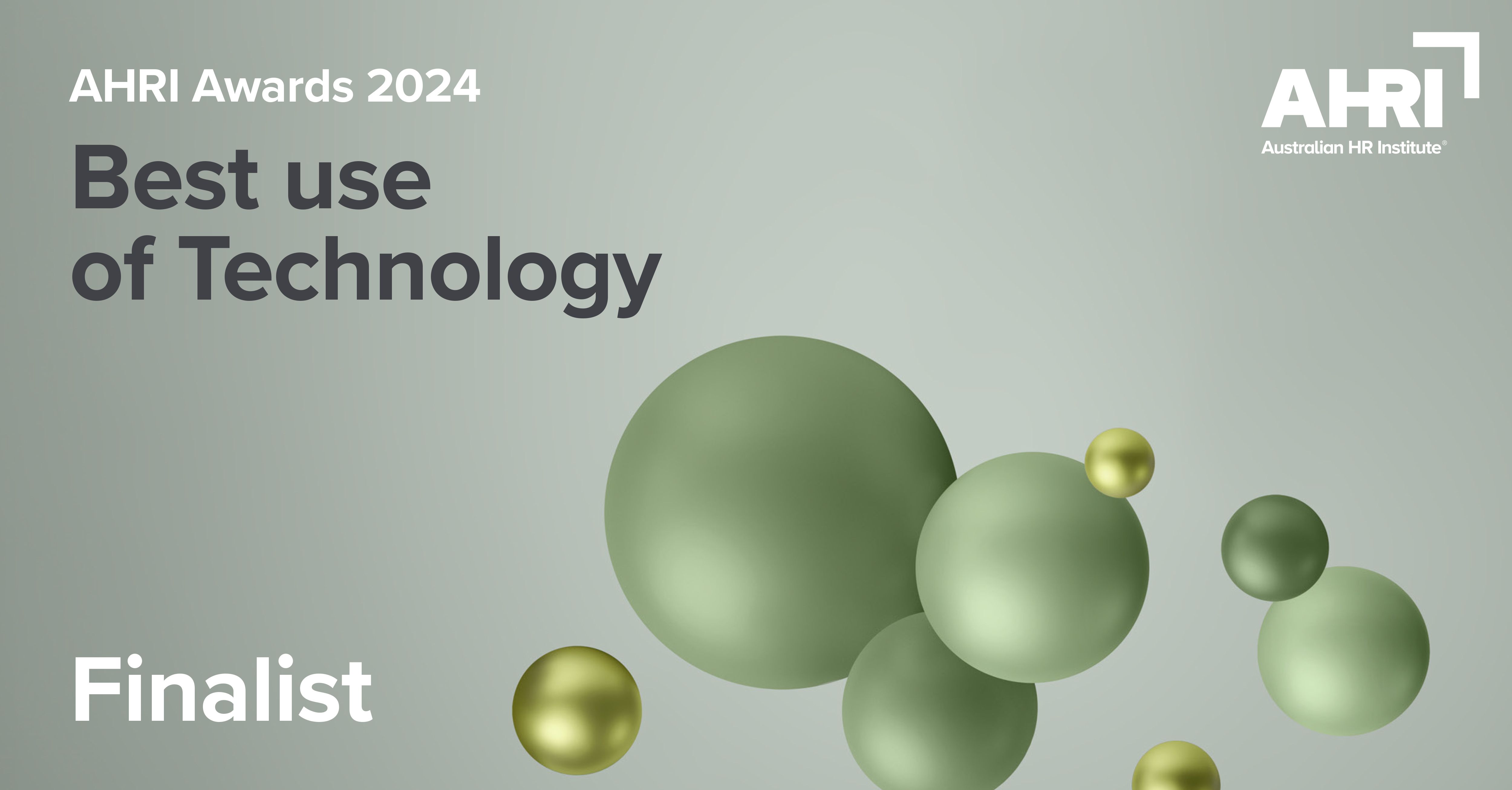 AHRI Awards - Best Use of Technology Finalist 2024