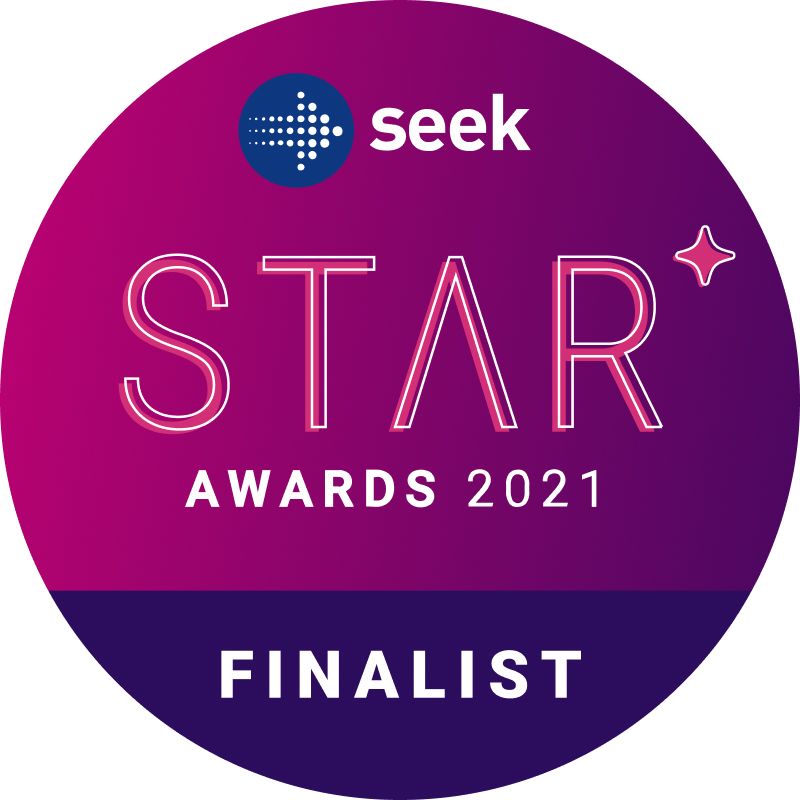 SEEK Star Awards Finalist - Best Diversity, Equity and Inclusion Initiative 2021