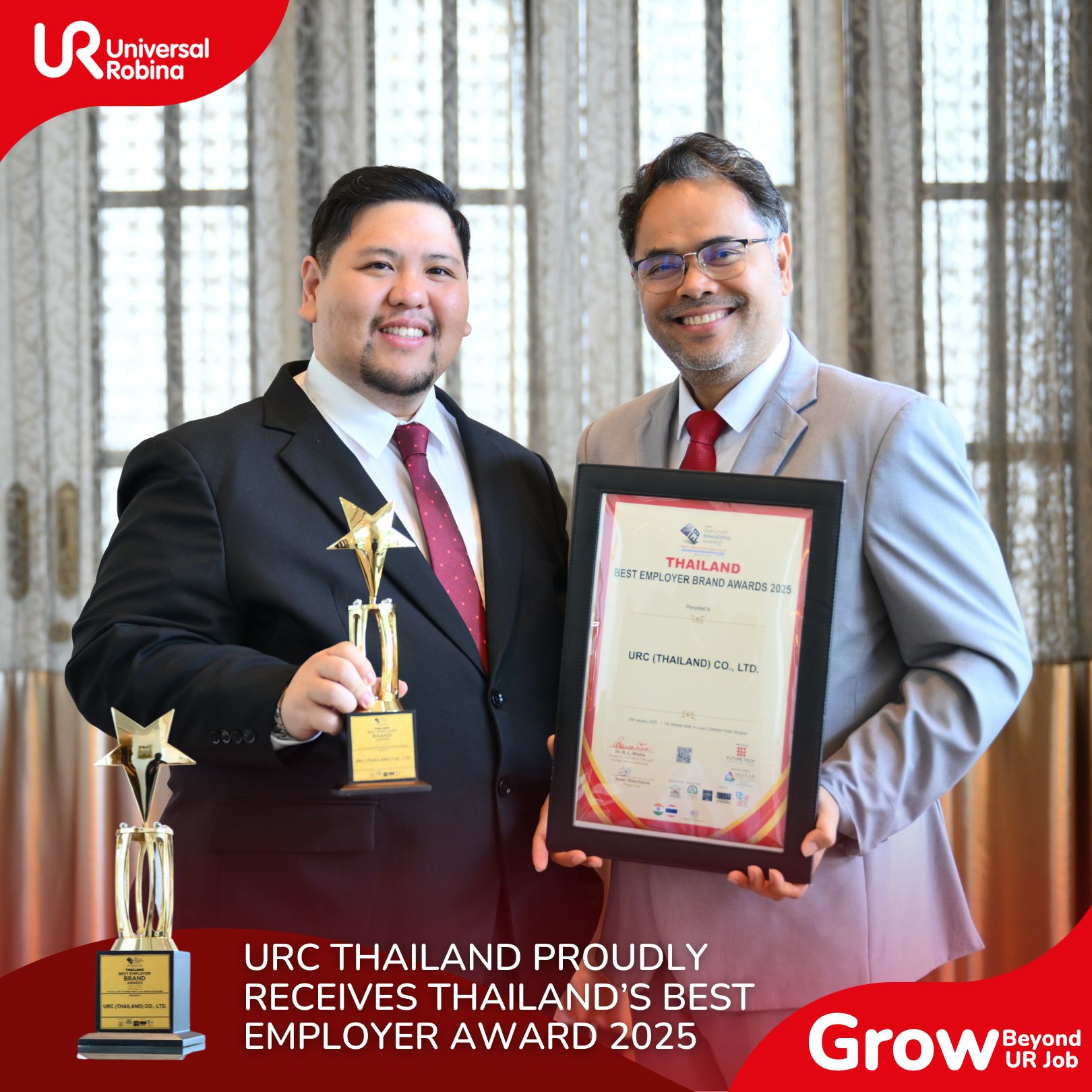 Thailand’s Best Employer Brand Award 2025