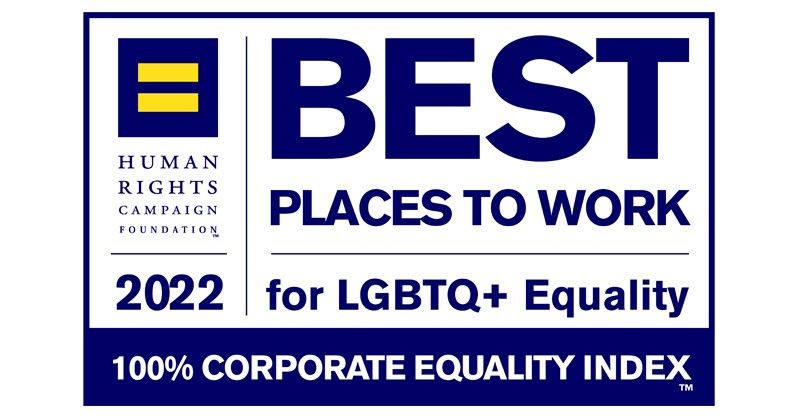 HRC Corporate Equality Index: Best Places to Work for LGBTQ+ Equality 2022