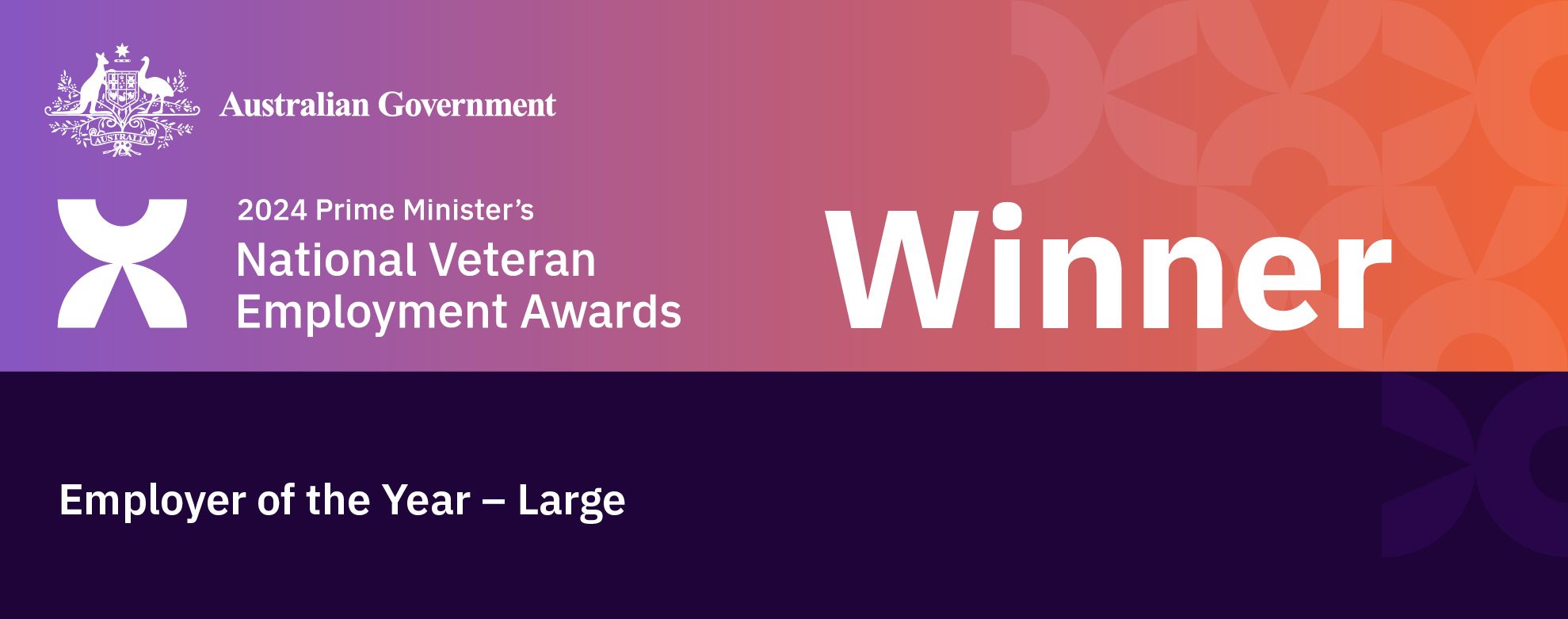 Prime Minister's National Veteran's Employment Award 2024