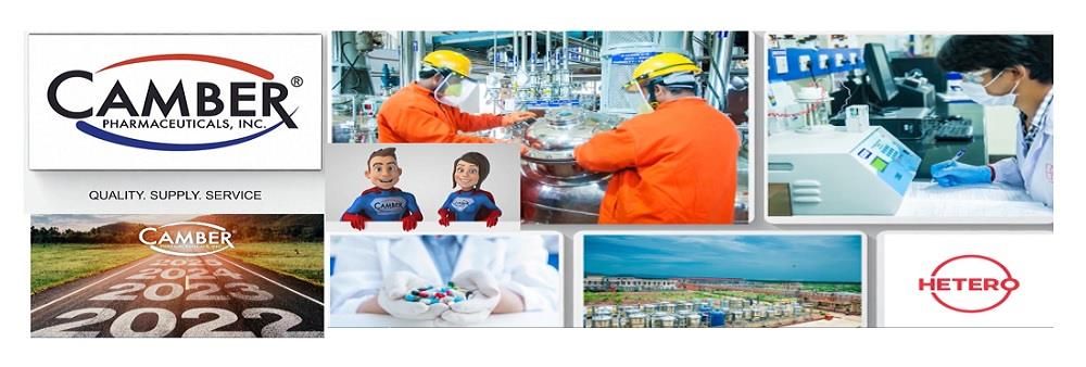 CAMBER PHARMACEUTICAL CO., LTD.'s banner