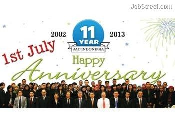 JAC Recruitment Indonesia 11th Year Anniversary..