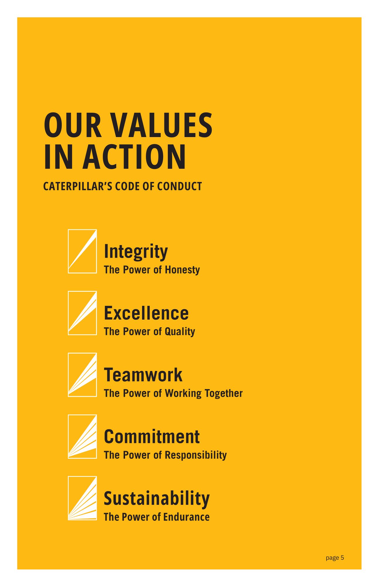 Company's culture and value information