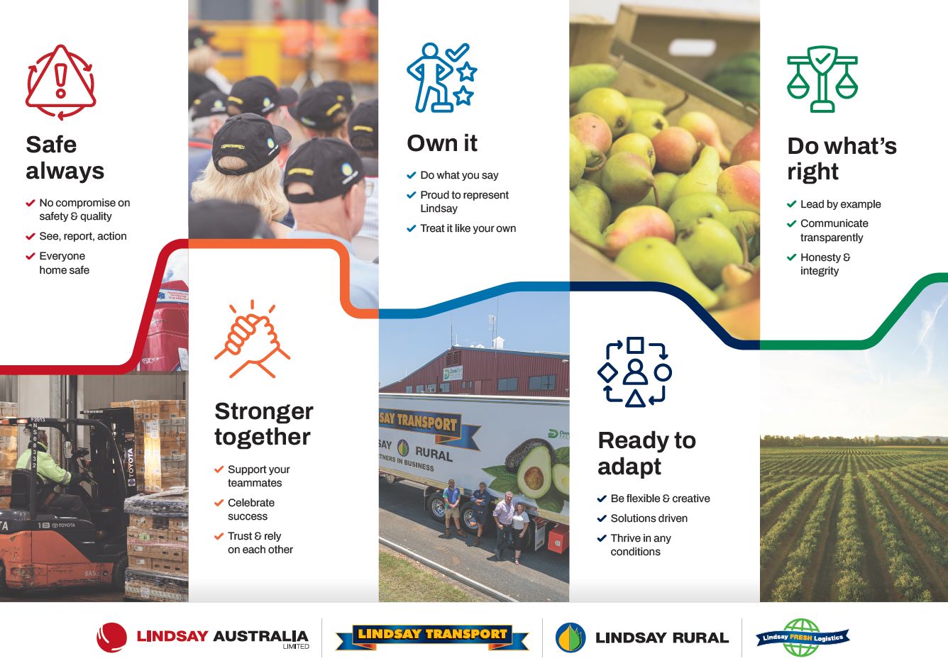 Company's culture and value information