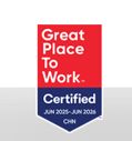 Great Place to Work Certified 2025