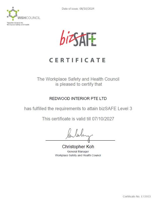 BizSafe Level 3 2024