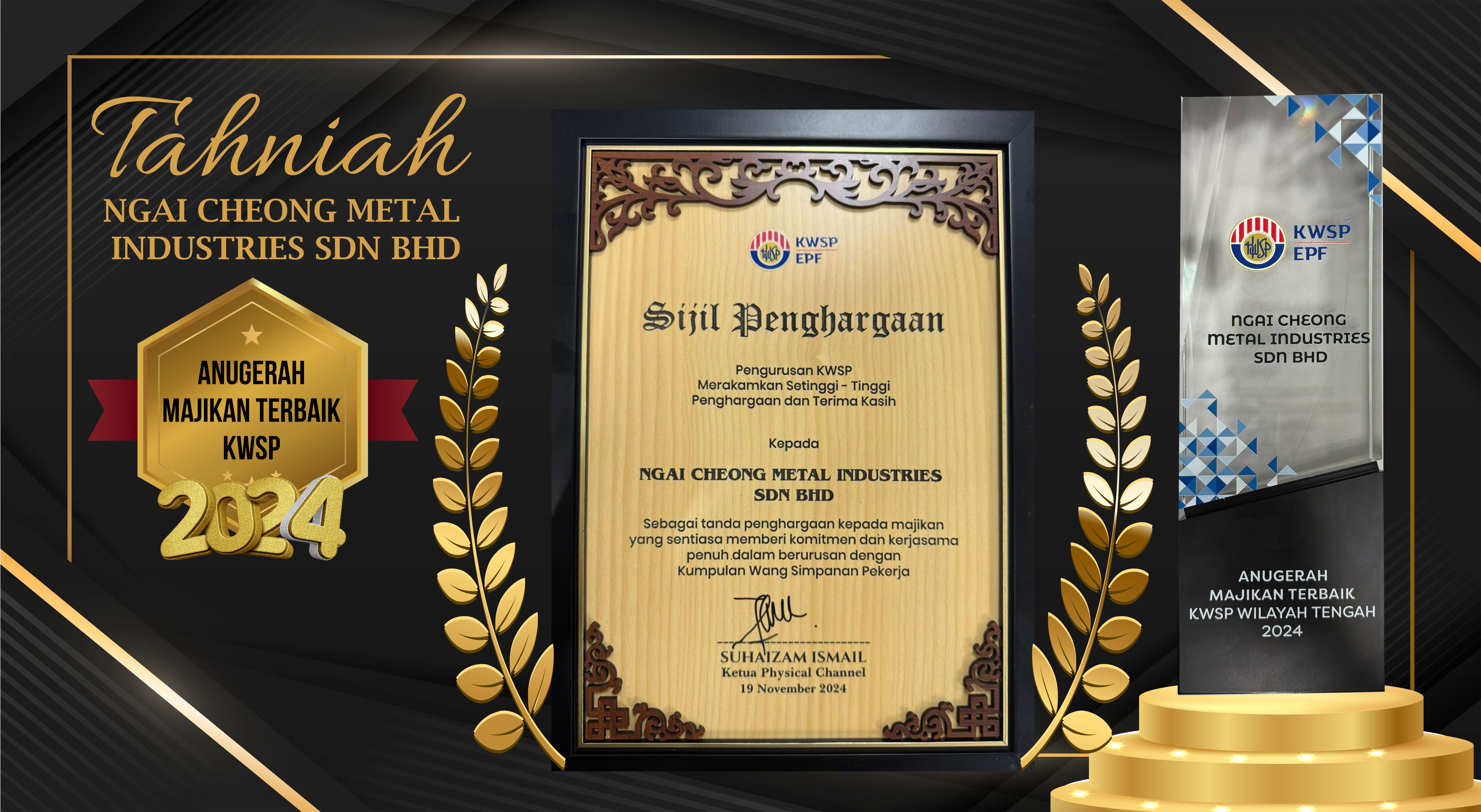 MAJIKAN TERBAIK KWSP WILAYAH TENGAH 2024