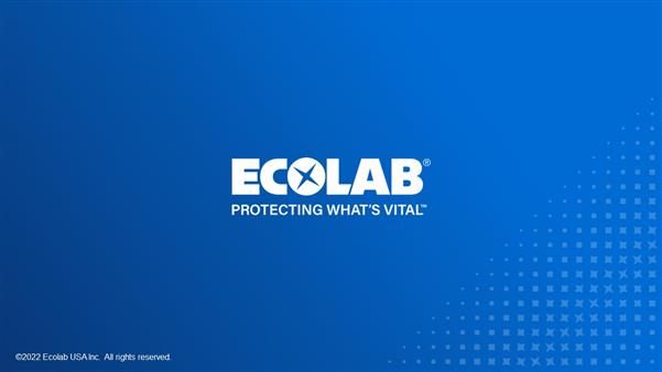 Ecolab Ltd.'s banner