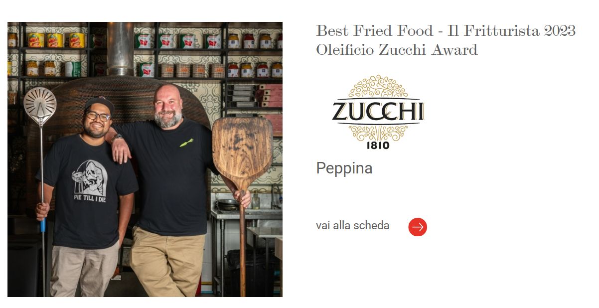 2023: 19th Place Best Artisan Pizza Chain & Best Fried Food Il Fritturista 2023 2023