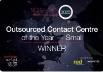 Outsourced Contact Centre of the Year – Small 2023