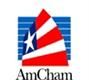 The American Chamber of Commerce in H K's logo