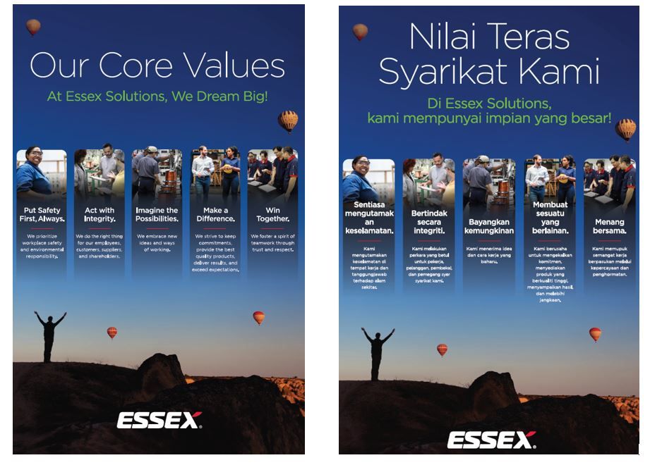 Company's culture and value information