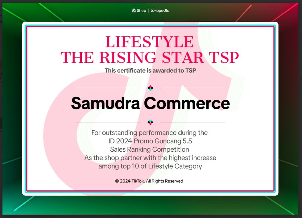 Live Style Rising Star Tiktok Partner 2024