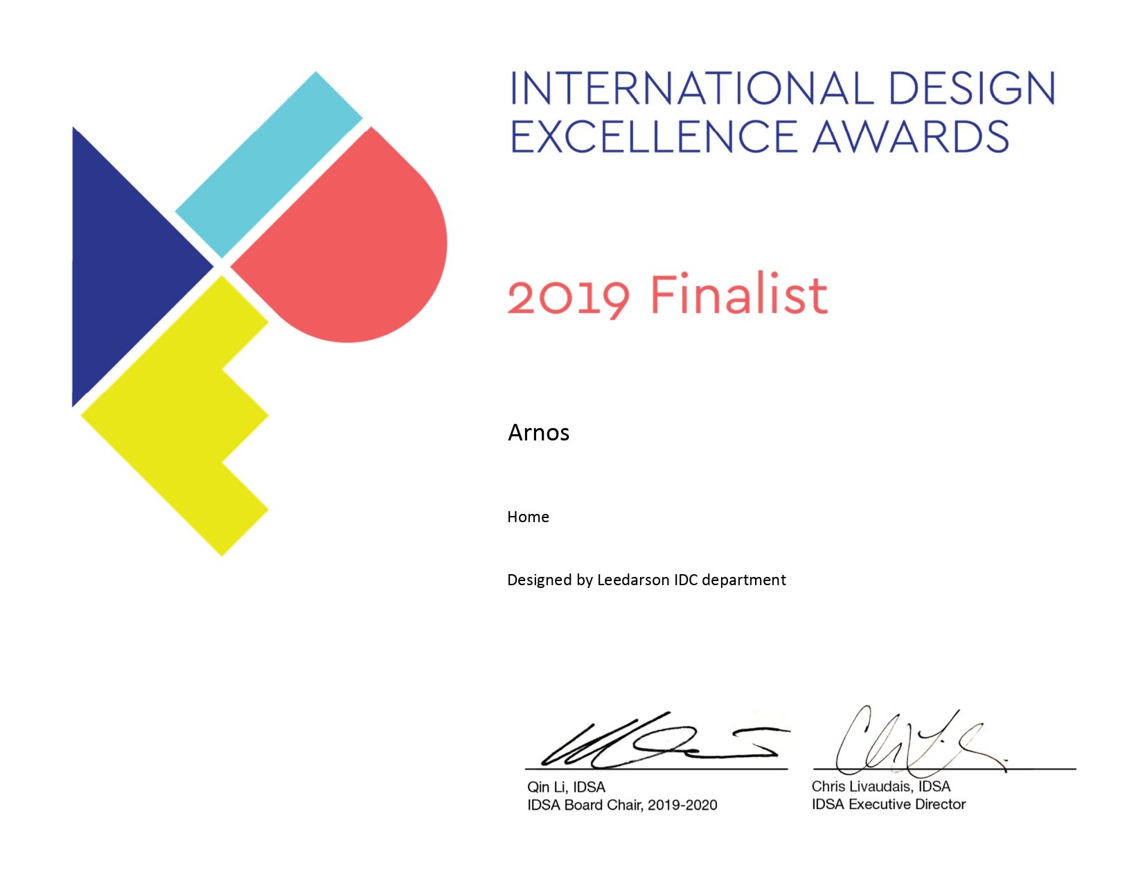 IDEA Finalist 2019