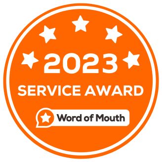 2023 Service Award Word of Mouth 2021