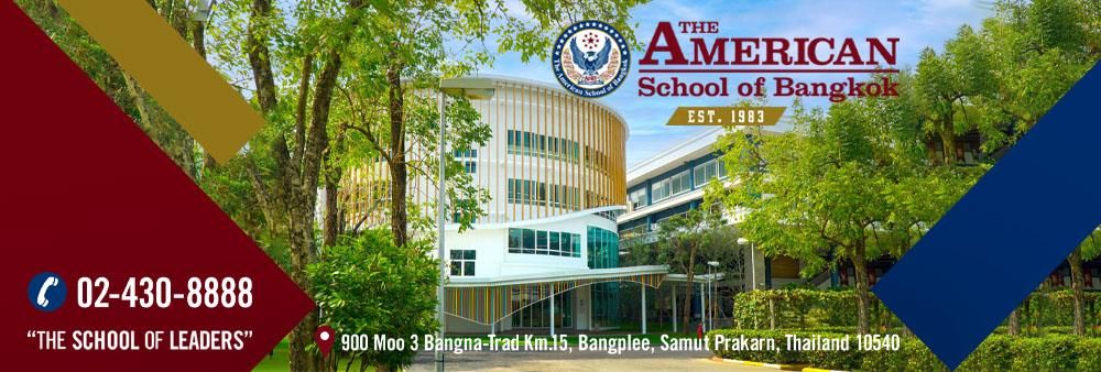The American School of Bangkok's banner