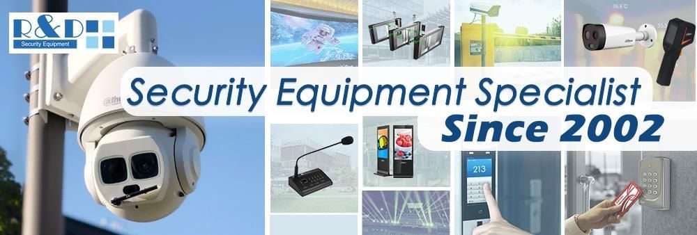 R & D Security Equipment's banner