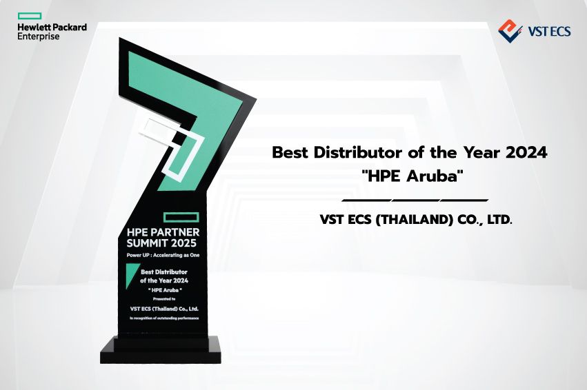 Best Distributor of the Year 2024 “HPE Aruba” 2024