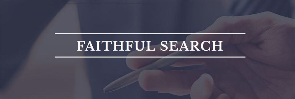 Faithful Search Company's banner