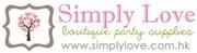 Simply Love - Boutique Party Supplies's logo