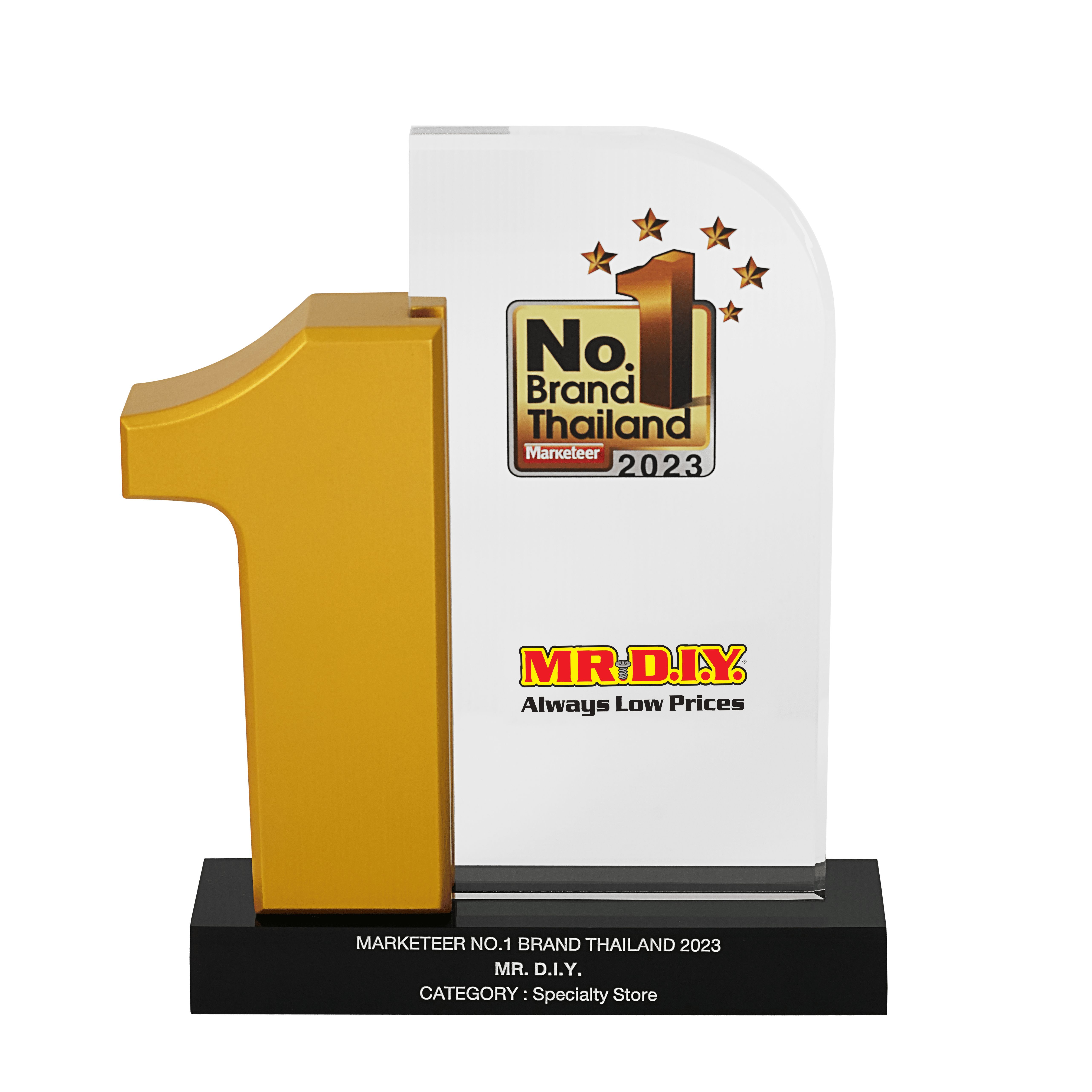 No.1 Brand Thailand Marketeer 2023