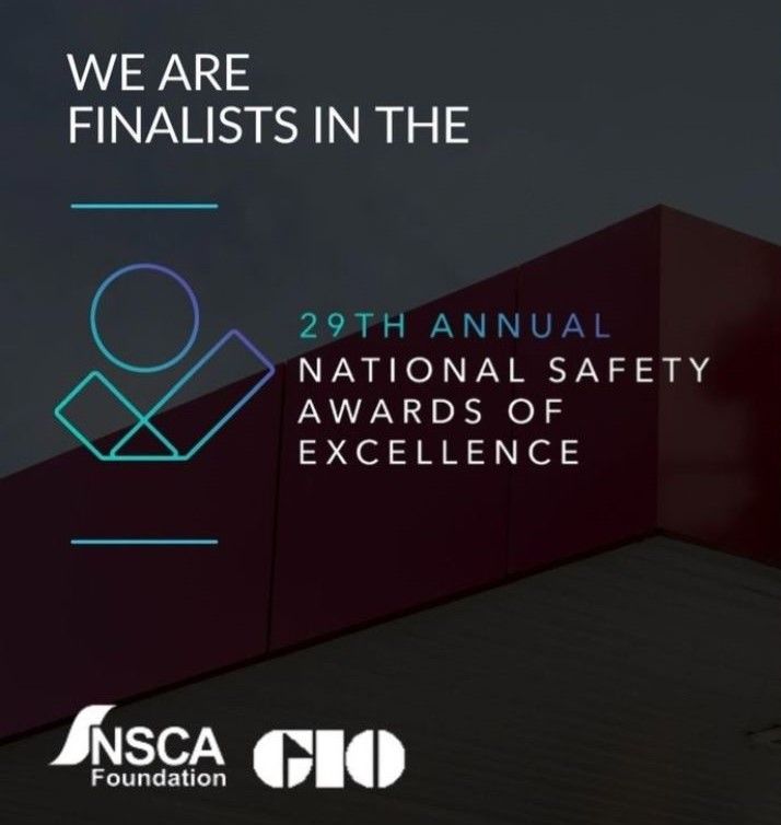 NSCA National Safety Awards of Excellence Finalist 2022
