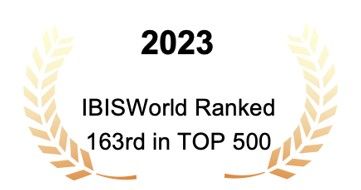 IBISWorld Ranked 163rd in Top 500 2023
