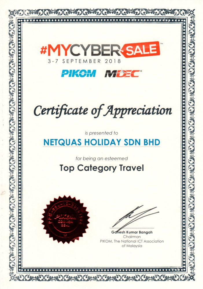 Top Category Travel 2018