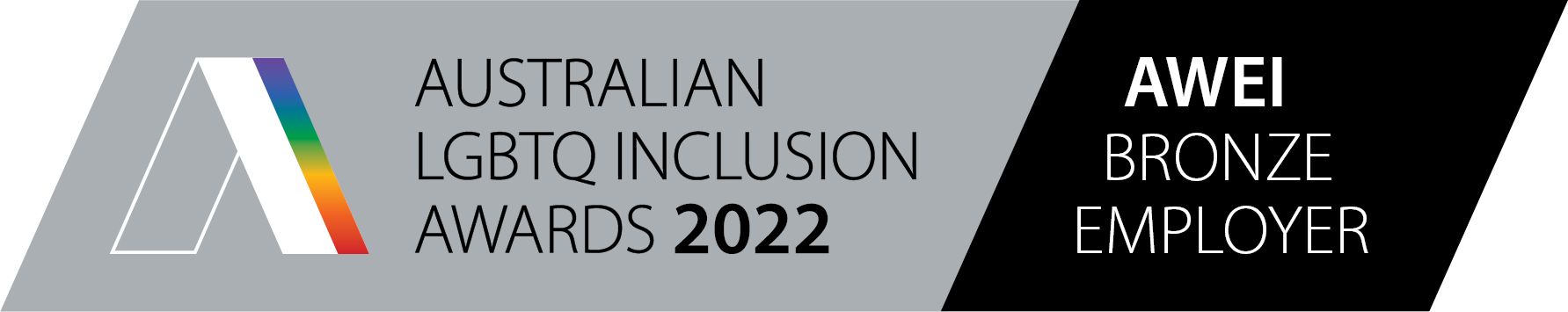 Australian LGBTQ Inclusion Awards - AWEI Bronze Employer 2022