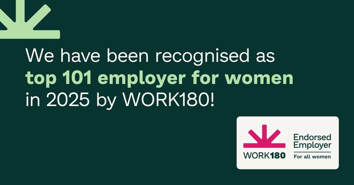 Work180 Top 101 Workplaces for Women 2025