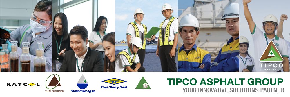 Tipco Asphalt Public Company Limited's banner