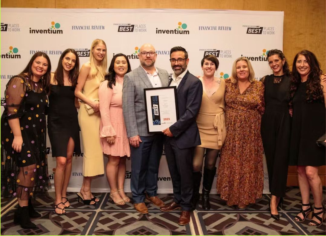 AFR: #6 Best Place to Work; Retail, Hospitality and Entertainment category 2023