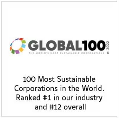 Johnson Controls Ranked Among World's Top 100 Most Sustainable Corporations 2021