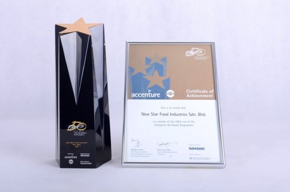 Enterprise 50 Award (48th) 2003