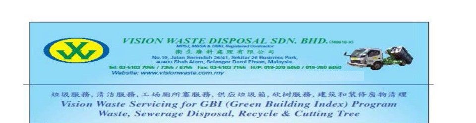 Vision Waste Disposal Sdn Bhd Admin Human Resources Jobs In All Malaysia Jobstreet