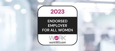 Work180 Endorsed Employer for all women 2023