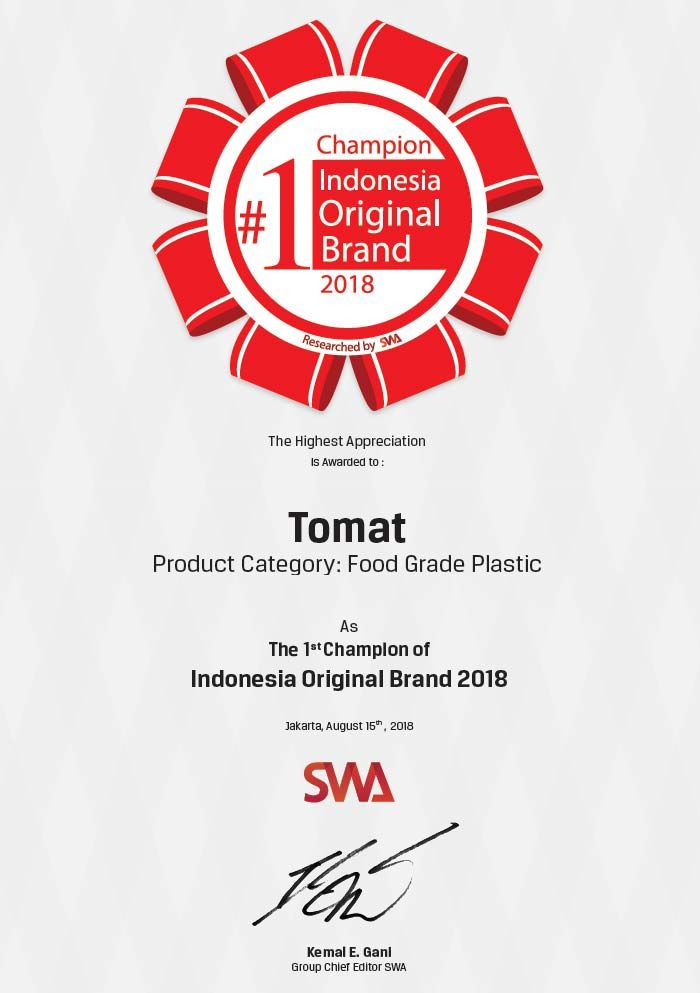 INDONESIA ORIGINAL BRAND 2018