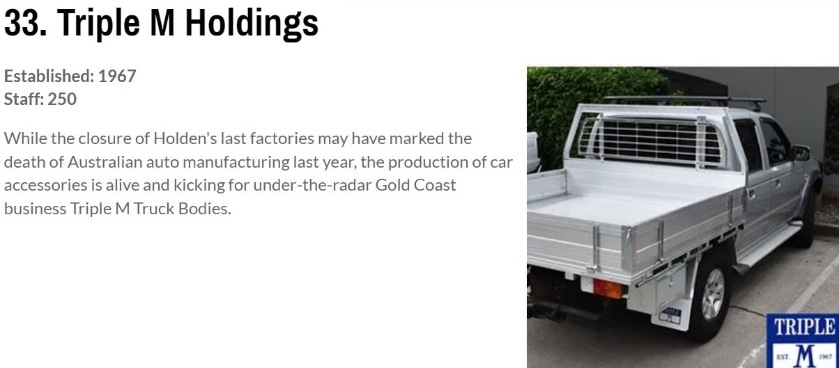 Gold Coast Top 40 Businesses 2018