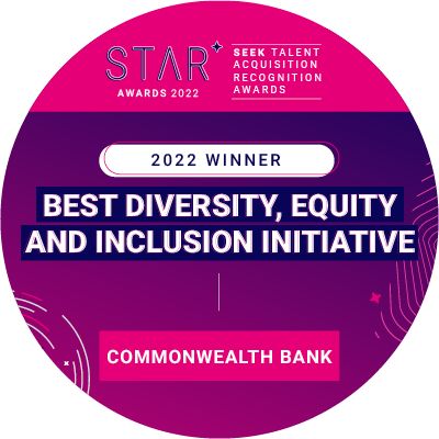 SEEK Star Awards Winner- Best Diversity, Equity and Inclusion Initiative 2022
