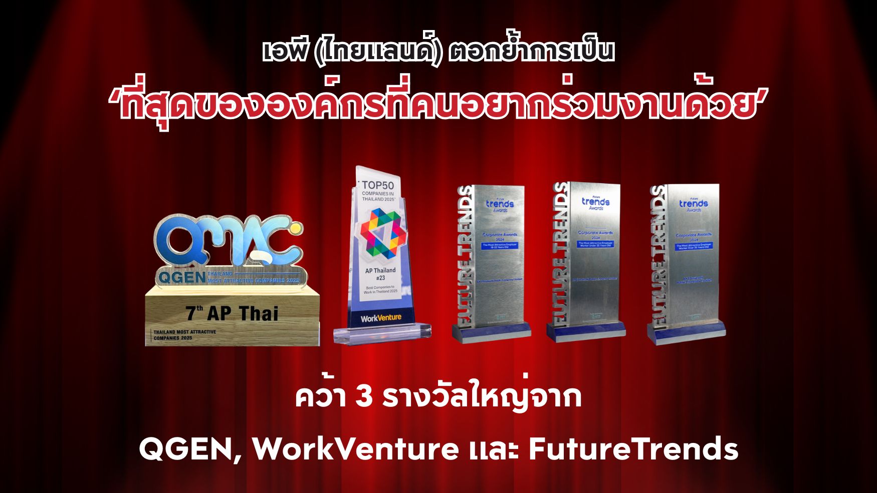 QGEN Thailand Most Attractive Companies 2025