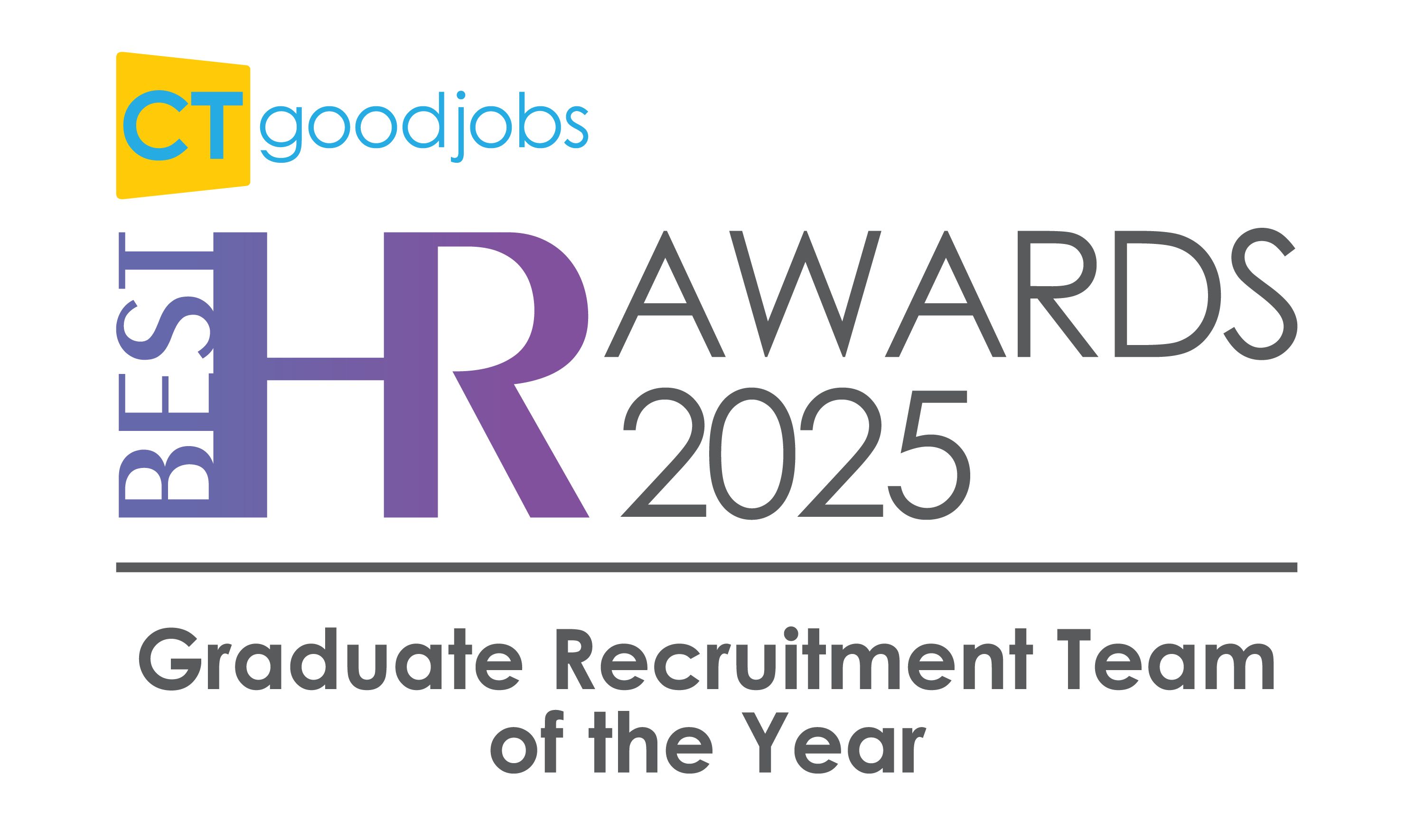 CTgoodjobs Best HR Awards - Graduate Recruitment Team of the Year 2025